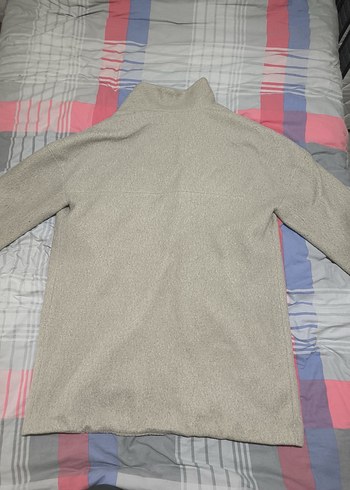 Gri Uzun Düğmeli Kaban - Görsel 5