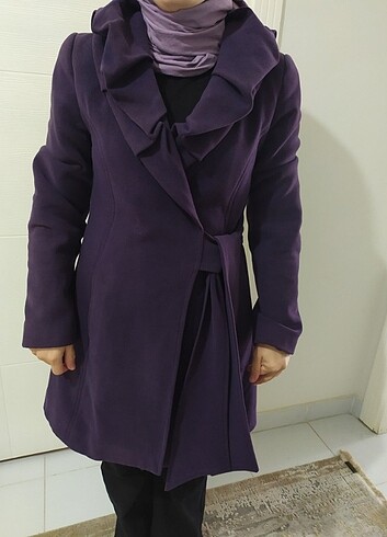 Zara Mor astarlı kaban