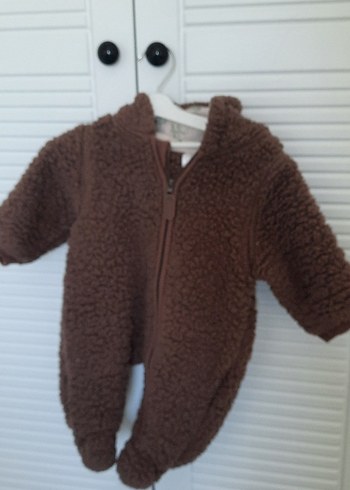 Kahverengi Bebek Peluş Tulum - Görsel 3