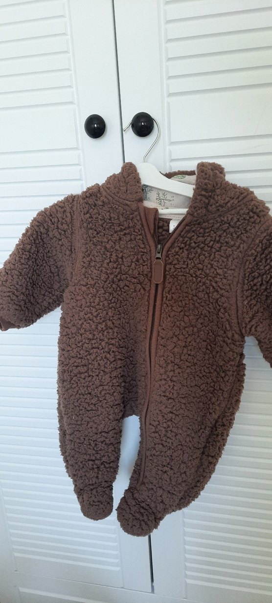 Kahverengi Bebek Peluş Tulum - Görsel 2