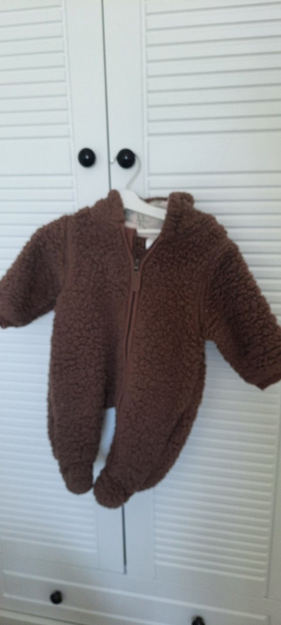 Kahverengi Bebek Peluş Tulum - Görsel 3