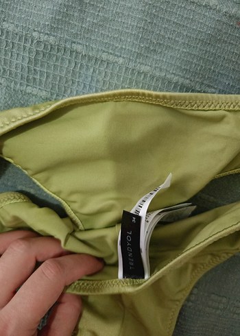 xs Beden yeşil bikini takımı