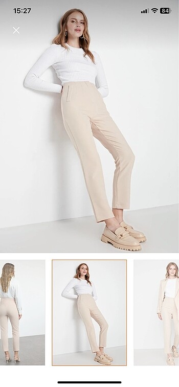 Trendyol & Milla Zara muadili pensli pantolon