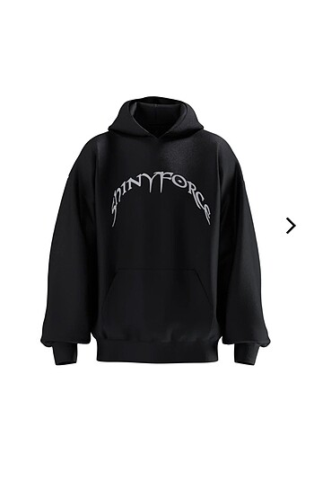 shiny force siyah sweat