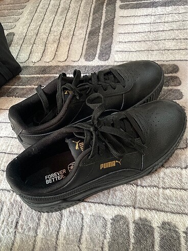 puma siyah ayakkabı