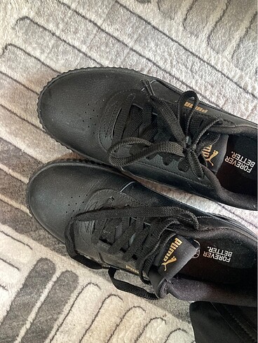 39 Beden puma siyah ayakkabı