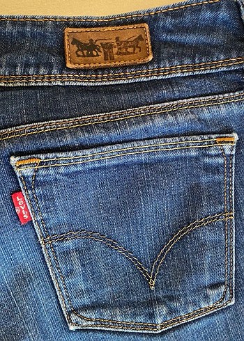 Kadın Lacivert Midi Straight Fit Denim Pantolon - Görsel 6