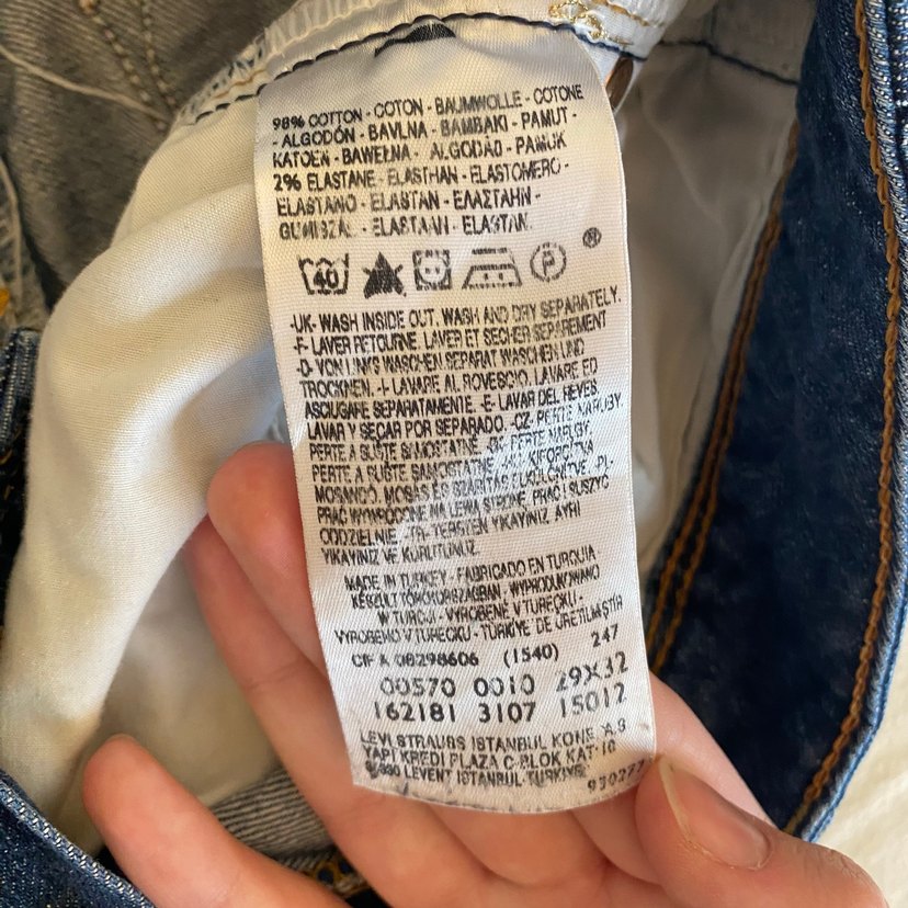 Kadın Lacivert Midi Straight Fit Denim Pantolon - Görsel 3