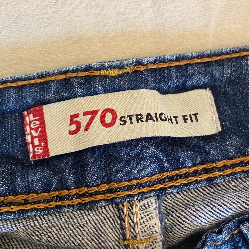Kadın Lacivert Midi Straight Fit Denim Pantolon - Görsel 2