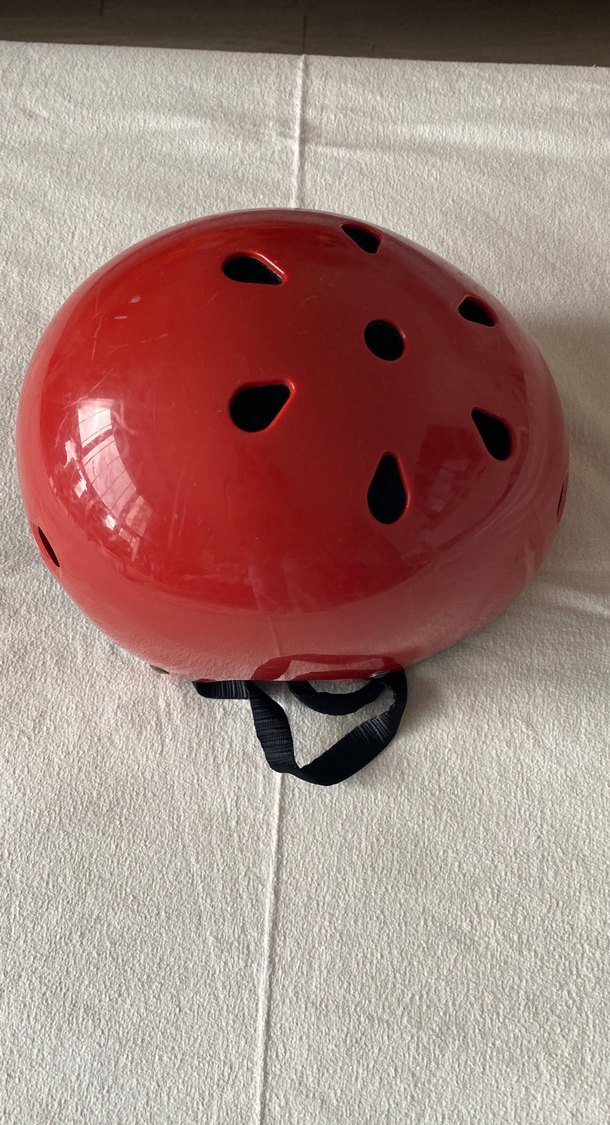 Kırmızı Bisiklet Kaykay Paten Kaskı Çocuk Decathlon - Görsel 2