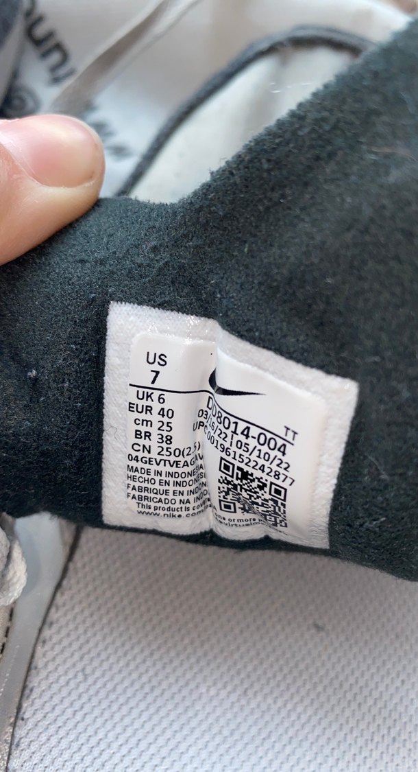 Gri Nike Spor Ayakkabı - Görsel 5