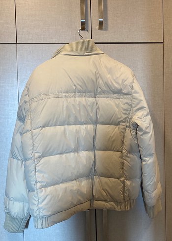 Erkek Gri Fermuarlı Mont KAZ TÜYÜ - Görsel 6