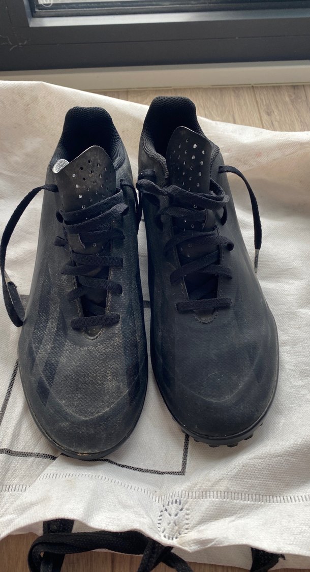 Siyah Erkek Bağcıklı Futbol Krampon - Görsel 2