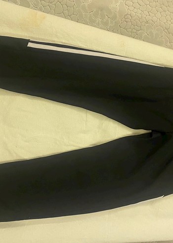 Erkek Siyah Dar Kesim Adidas Eşofman Altı ve şapka - Görsel 2