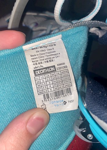 Gri Mavi Spor Paten - Görsel 2