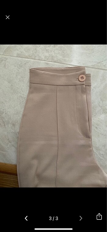 36 Beden Krem pantolon