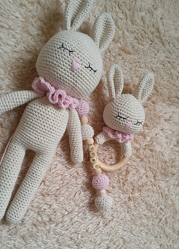 Beden Üçlü amigurumi set