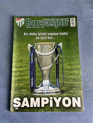 Bursaspor şampiyonluk dergi