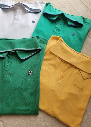 Kısa Kollu Polo Yaka Tişört - Görsel 2