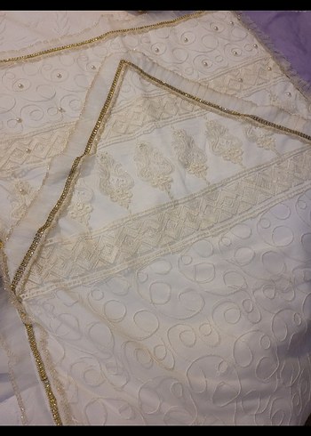 Çeyizlik elyaflı tül seccade - Görsel 2