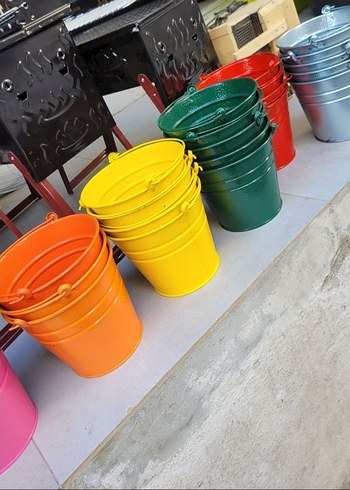 Renkli Metal Kova - Görsel 2