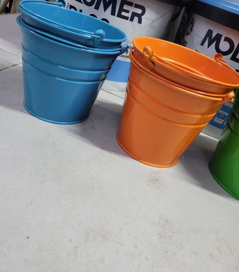 Renkli Metal Kova - Görsel 5