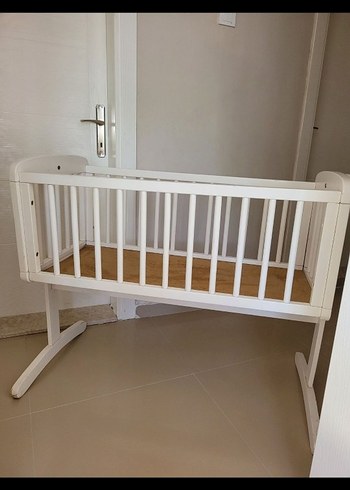 Mothercare Beyaz Bebek Beşiği - Görsel 2
