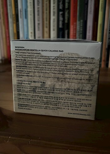 Skin1004 Madagascar Centella quick calming pad - Görsel 7