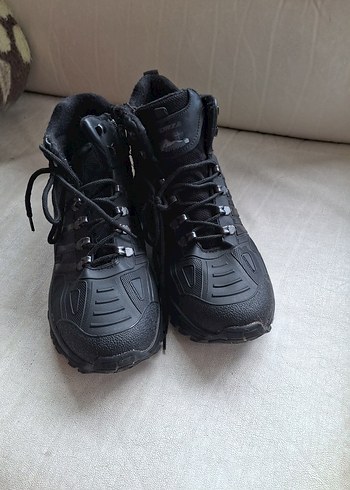 Siyah Erkek Outdoor Botları Tokalı - Görsel 2