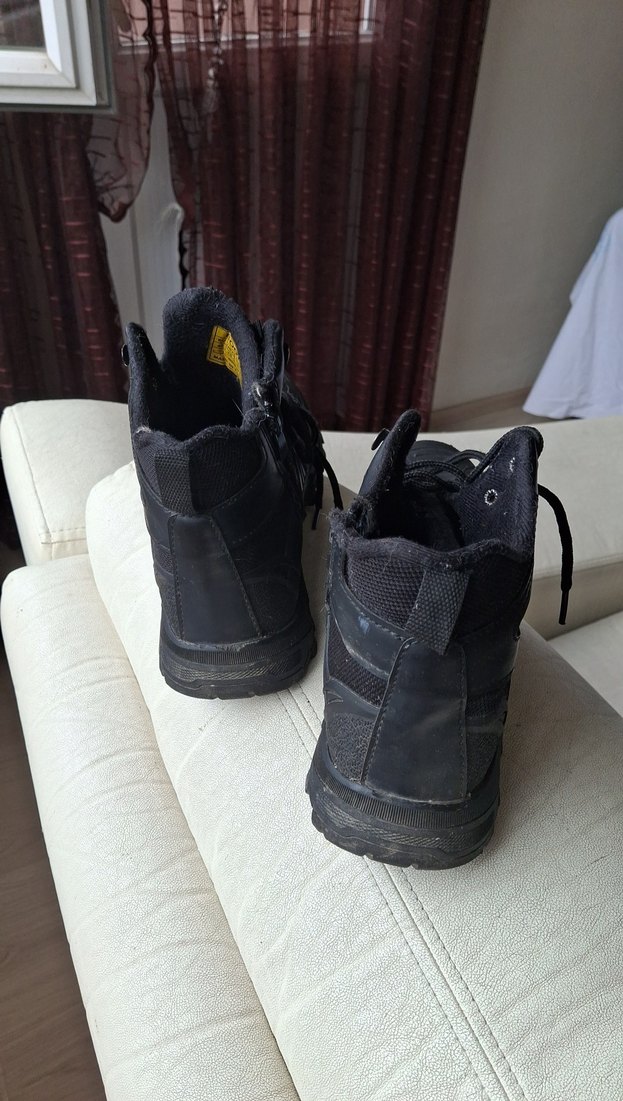 Siyah Erkek Outdoor Botları Tokalı - Görsel 4