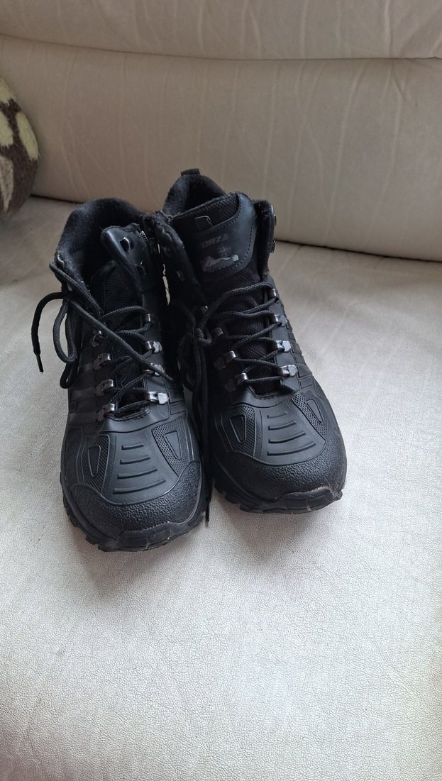 Siyah Erkek Outdoor Botları Tokalı - Görsel 2