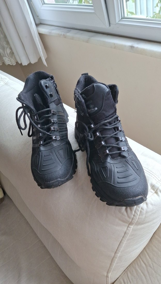 Siyah Erkek Outdoor Botları Tokalı - Görsel 3