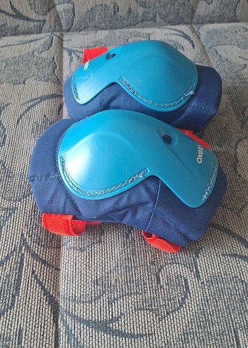 Mavi Biker Diz Koruyucu - Velcro Ayarlı - Görsel 4