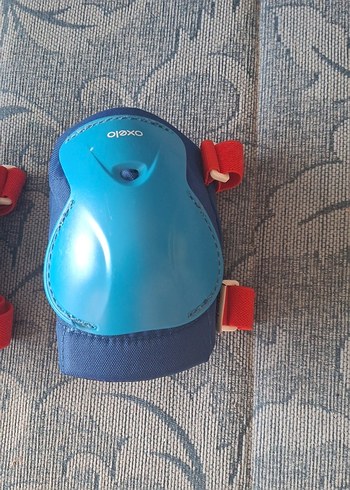 Mavi Biker Diz Koruyucu - Velcro Ayarlı - Görsel 2