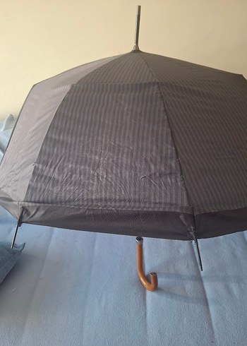 Gri Püsküllü Şemsiye - Görsel 6