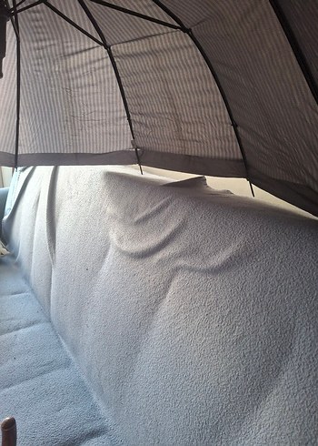 Gri Püsküllü Şemsiye - Görsel 3