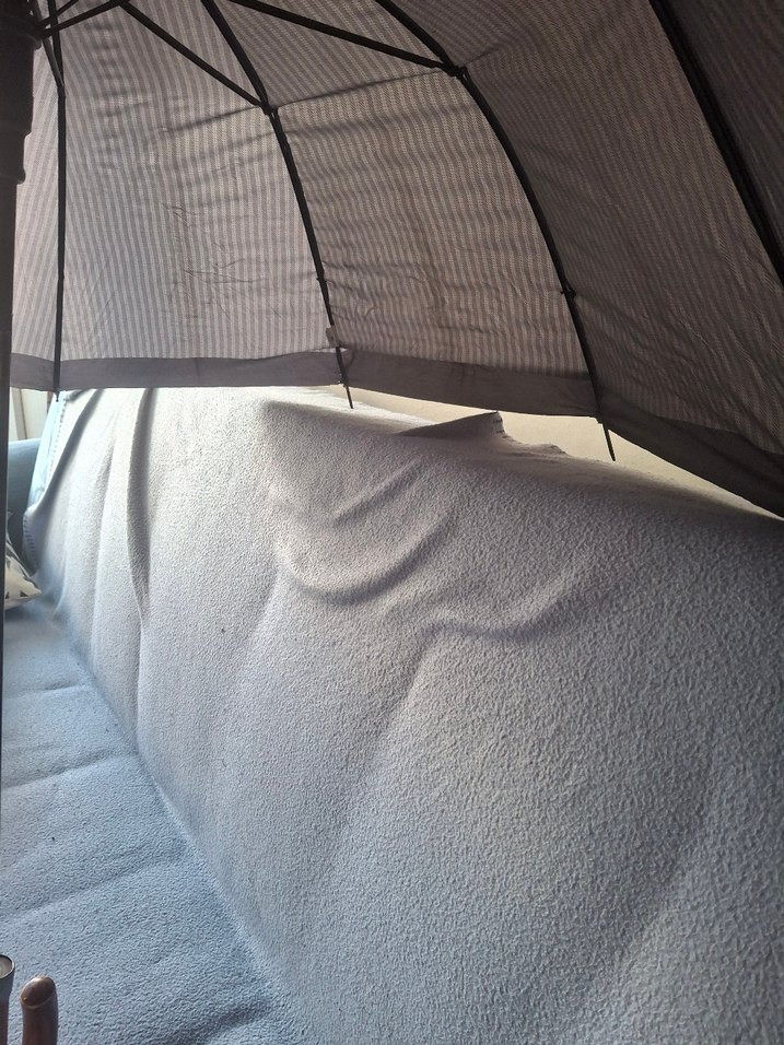 Gri Püsküllü Şemsiye - Görsel 3