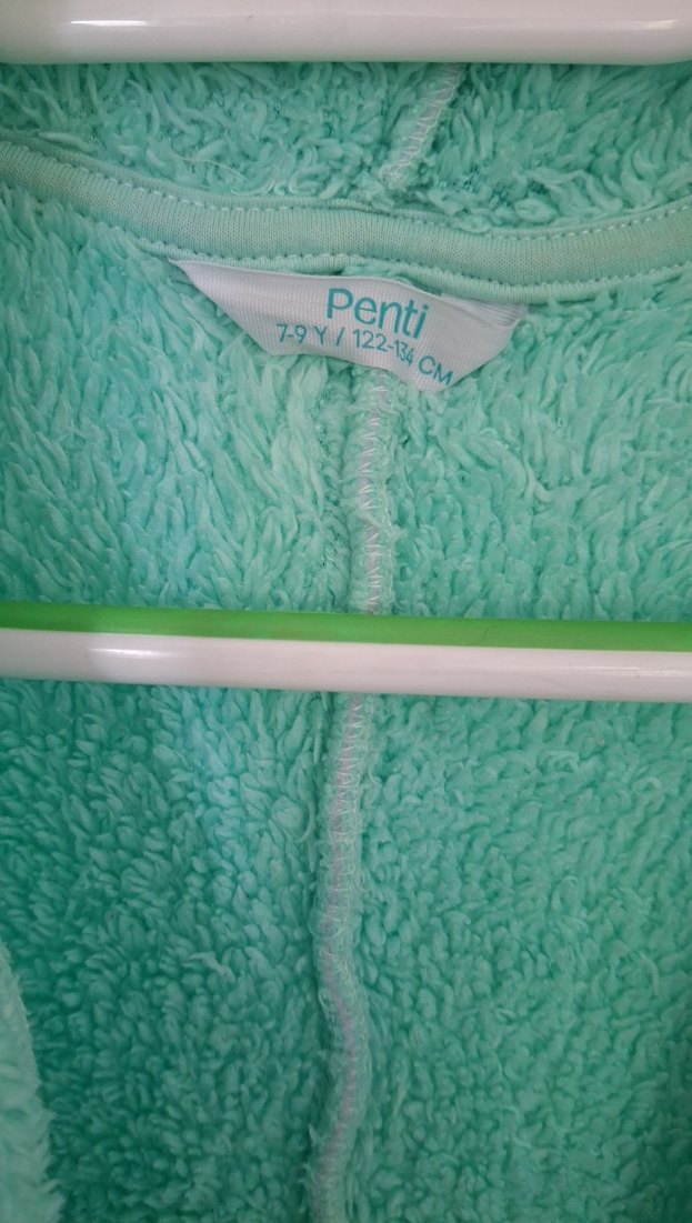 Erkek Çocuk Turkuaz Bornoz - Görsel 2