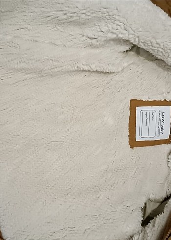 Kapüşonlu Düğmeli Erkek Çocuk Kahverengi Mont - Görsel 5