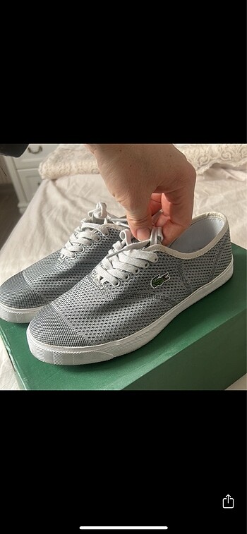 39 Beden gri Renk Lacoste ayakabı 39