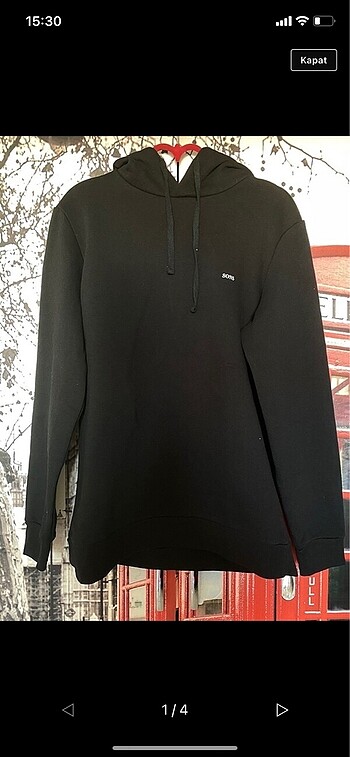s Beden siyah Renk Siyah sweatshirt