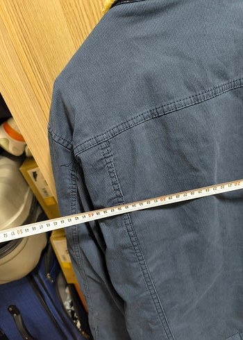 Düğmeli Lacivert Erkek Kaban - Görsel 5