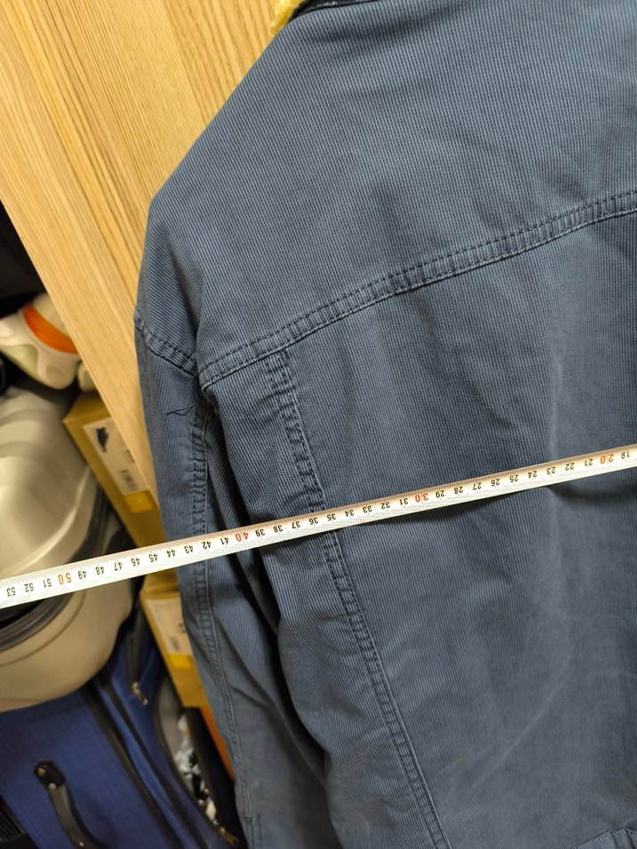 Düğmeli Lacivert Erkek Kaban - Görsel 5