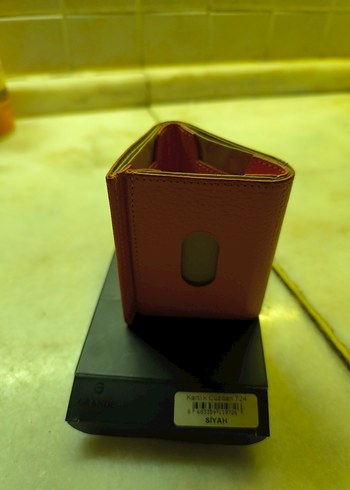 turuncu Renk Minimalist Erkek+ kadın Cüzdan - Görsel 4