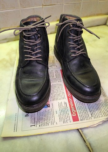 Kahverengi Deri Erkek Botu - Görsel 8