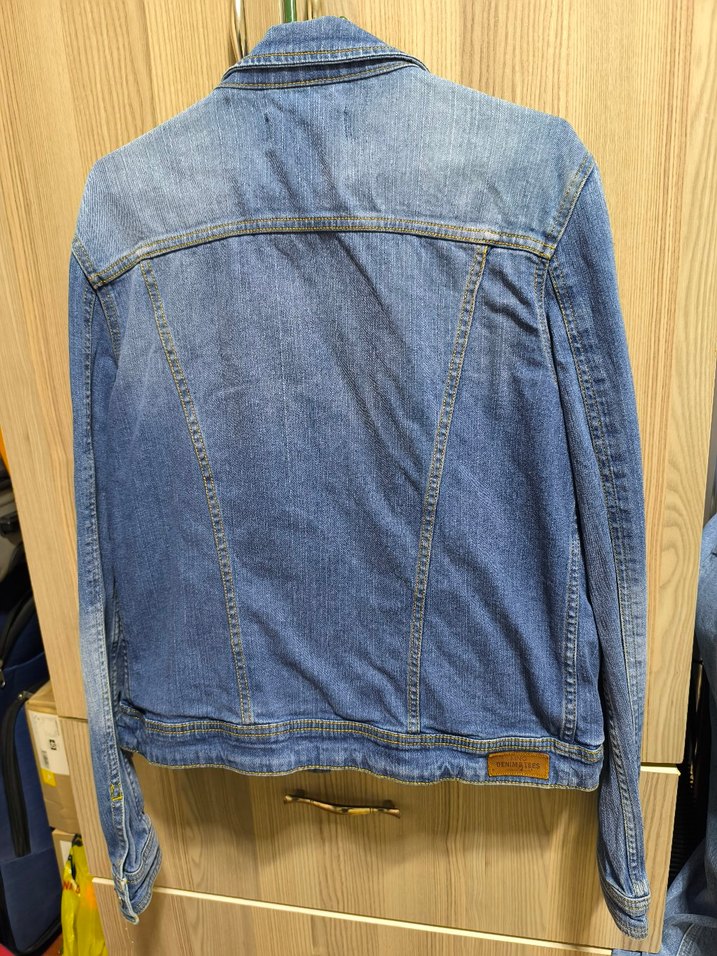 Mango Mavi Kadın Denim Ceket - Görsel 3