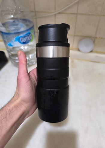 Siyah TanQ Termos Matara - Görsel 2