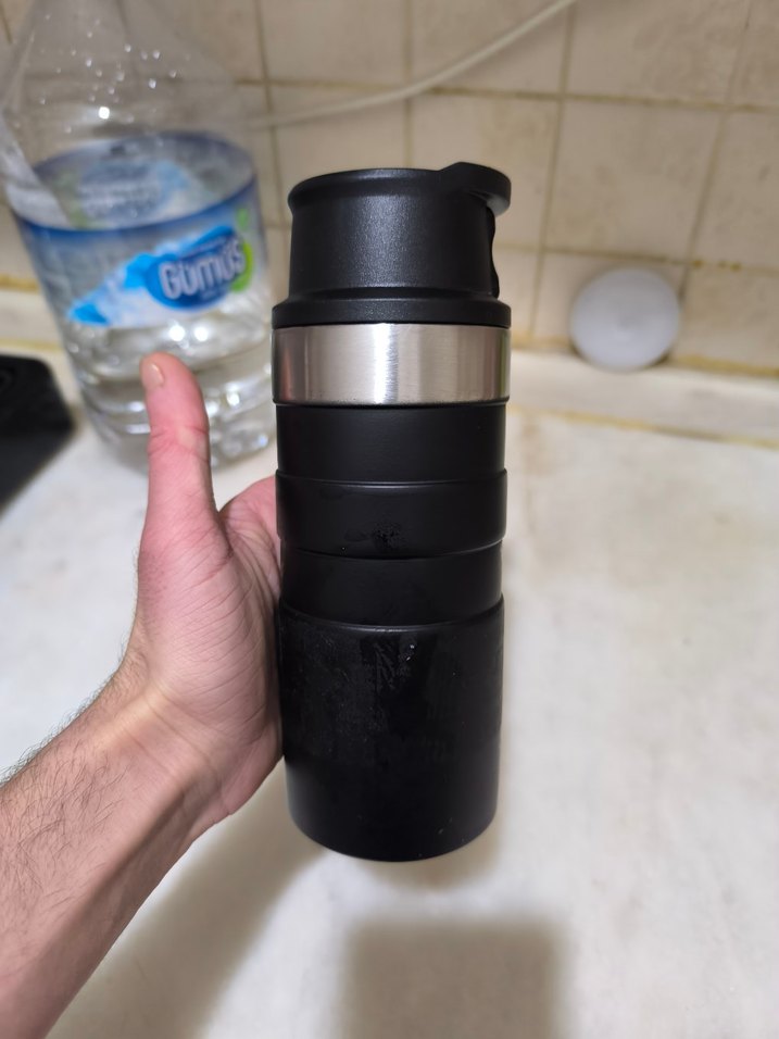 Siyah TanQ Termos Matara - Görsel 2