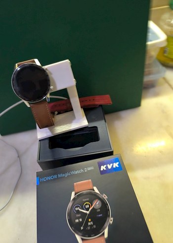 HONOR MagicWatch 2 KVK Akıllı Saat Kahverengi - Görsel 2