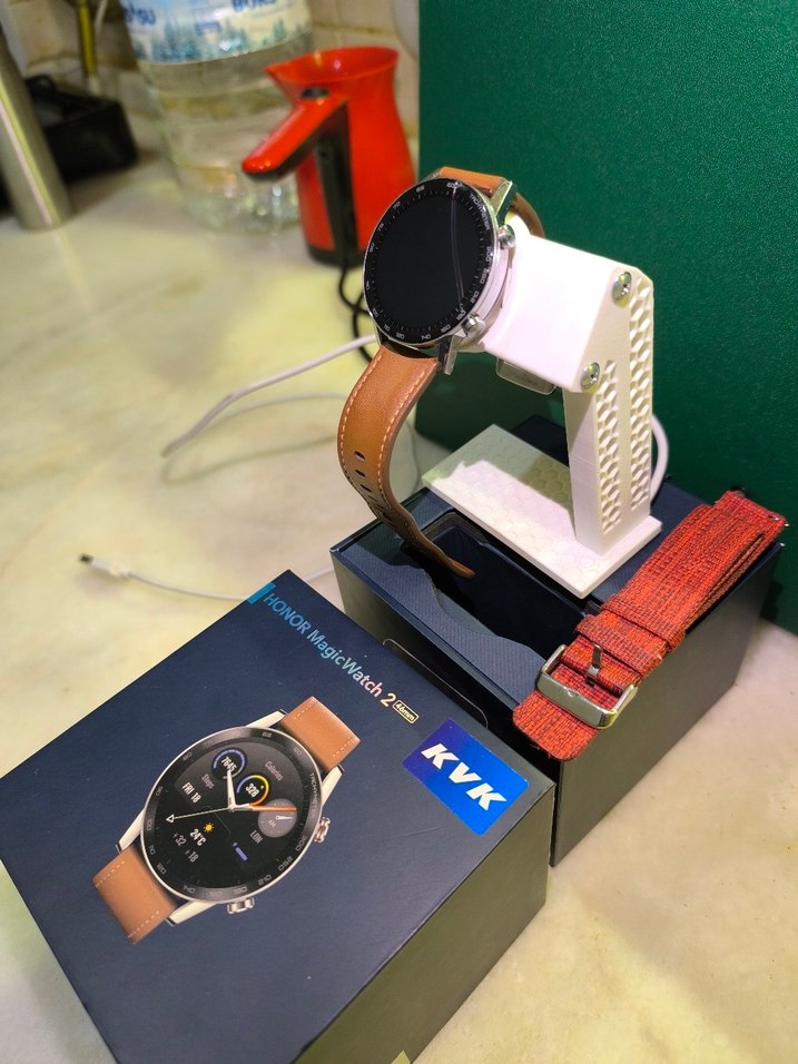 HONOR MagicWatch 2 KVK Akıllı Saat Kahverengi - Görsel 3